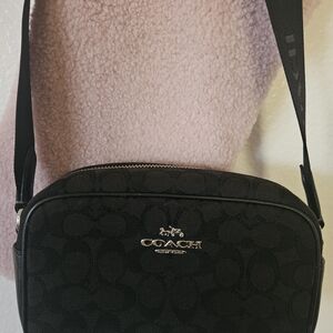 Coach Signature Black Crossbody Bag